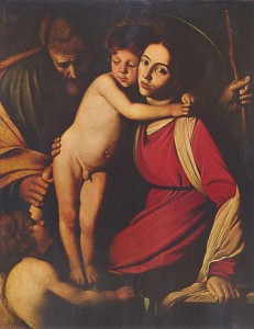 Caravaggio: La Sacra Famiglia